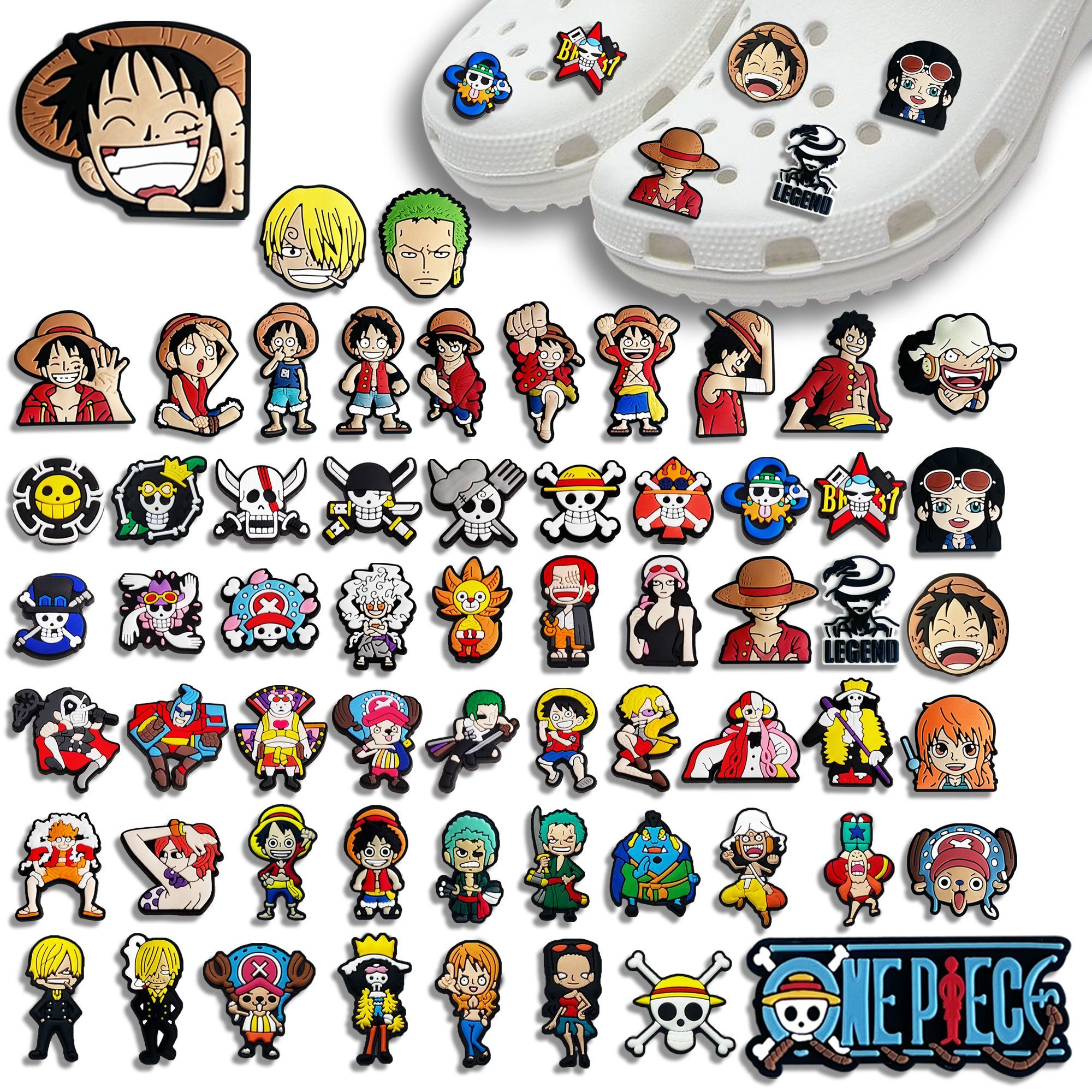 Supply Florist - One Piece themed shoes with accessories,