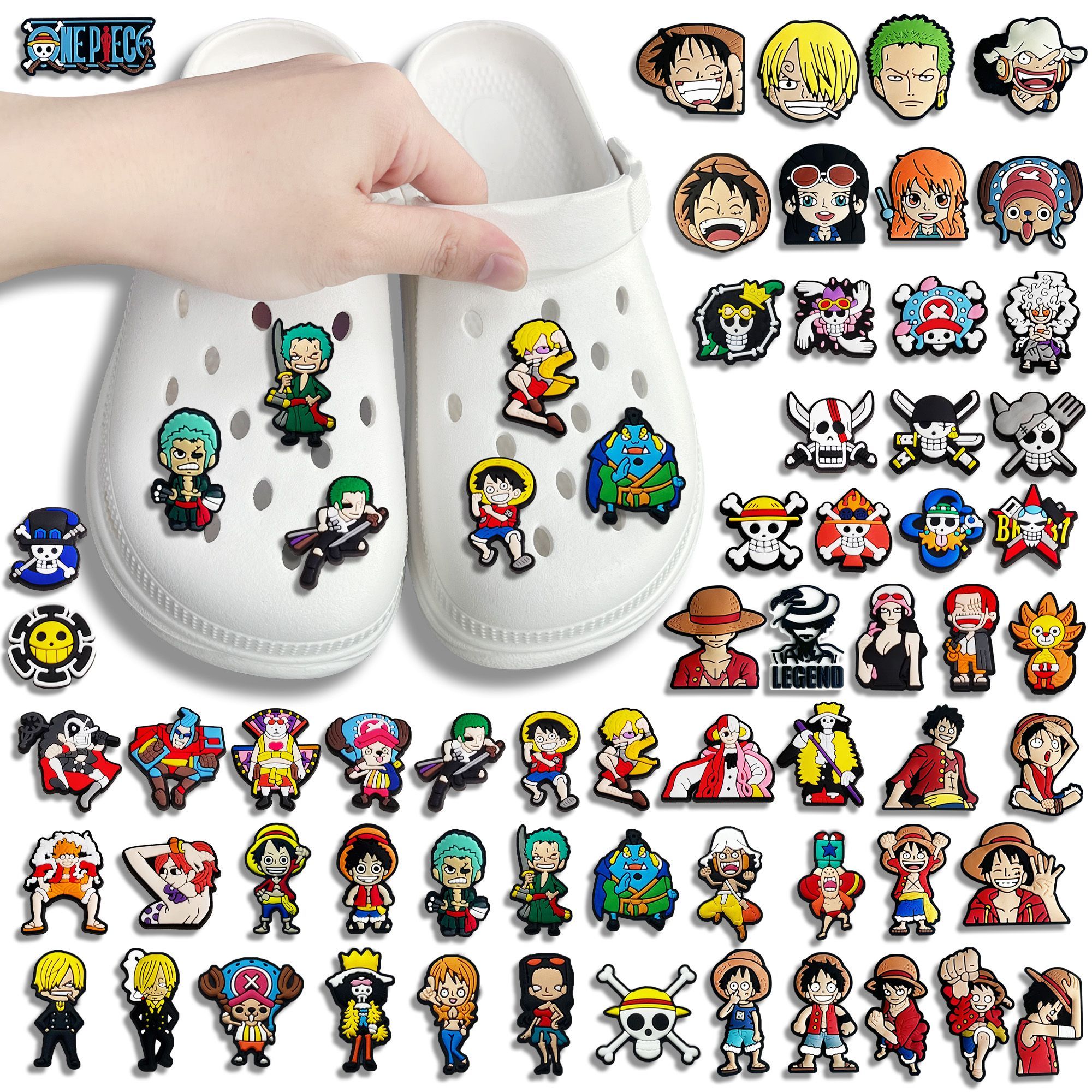 2-122pcs One Piece Luffy DIY A - đánh giá và giá Supply Florist