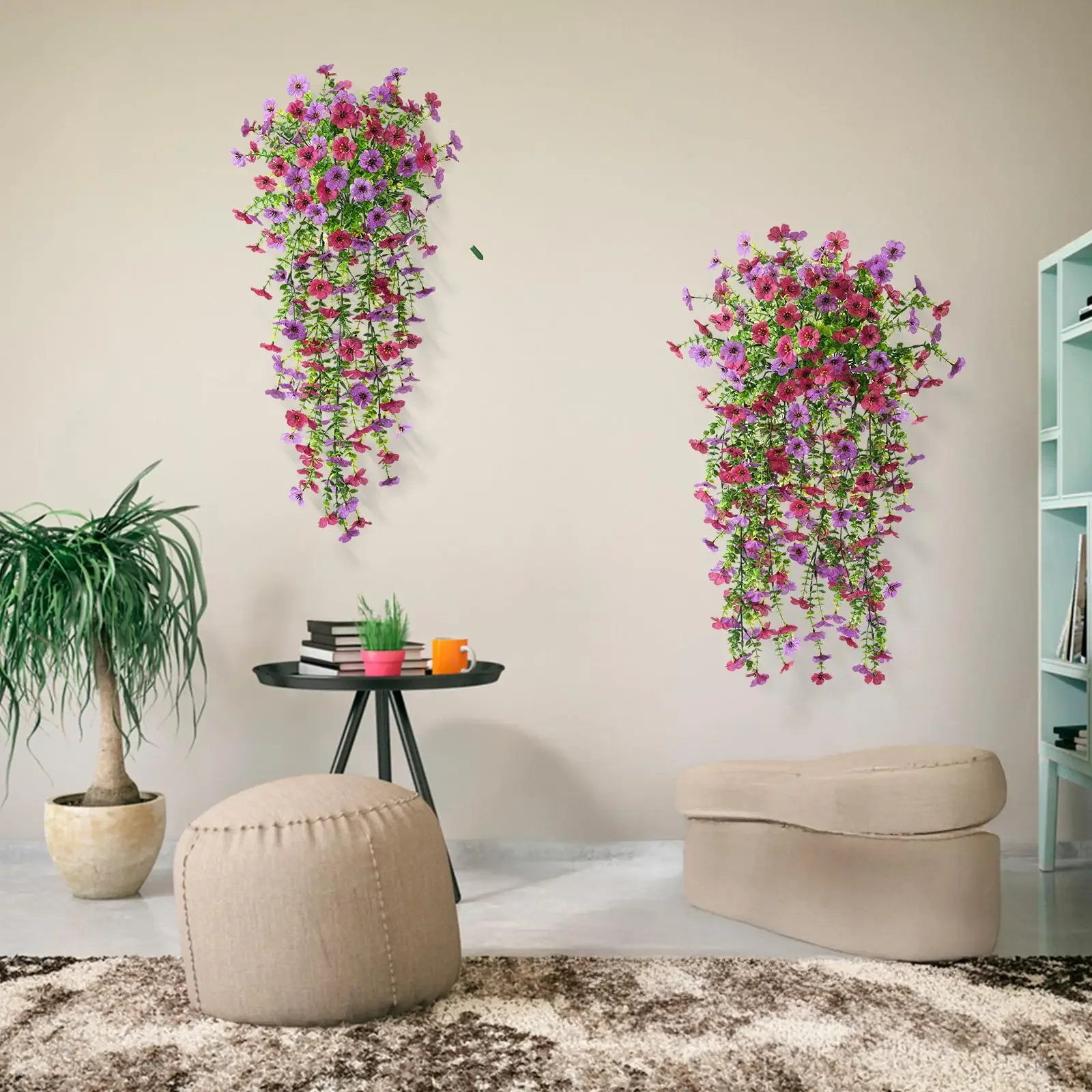 2PCS Artificial Hanging Flower - đánh giá và giá Eucalyptus Preserved