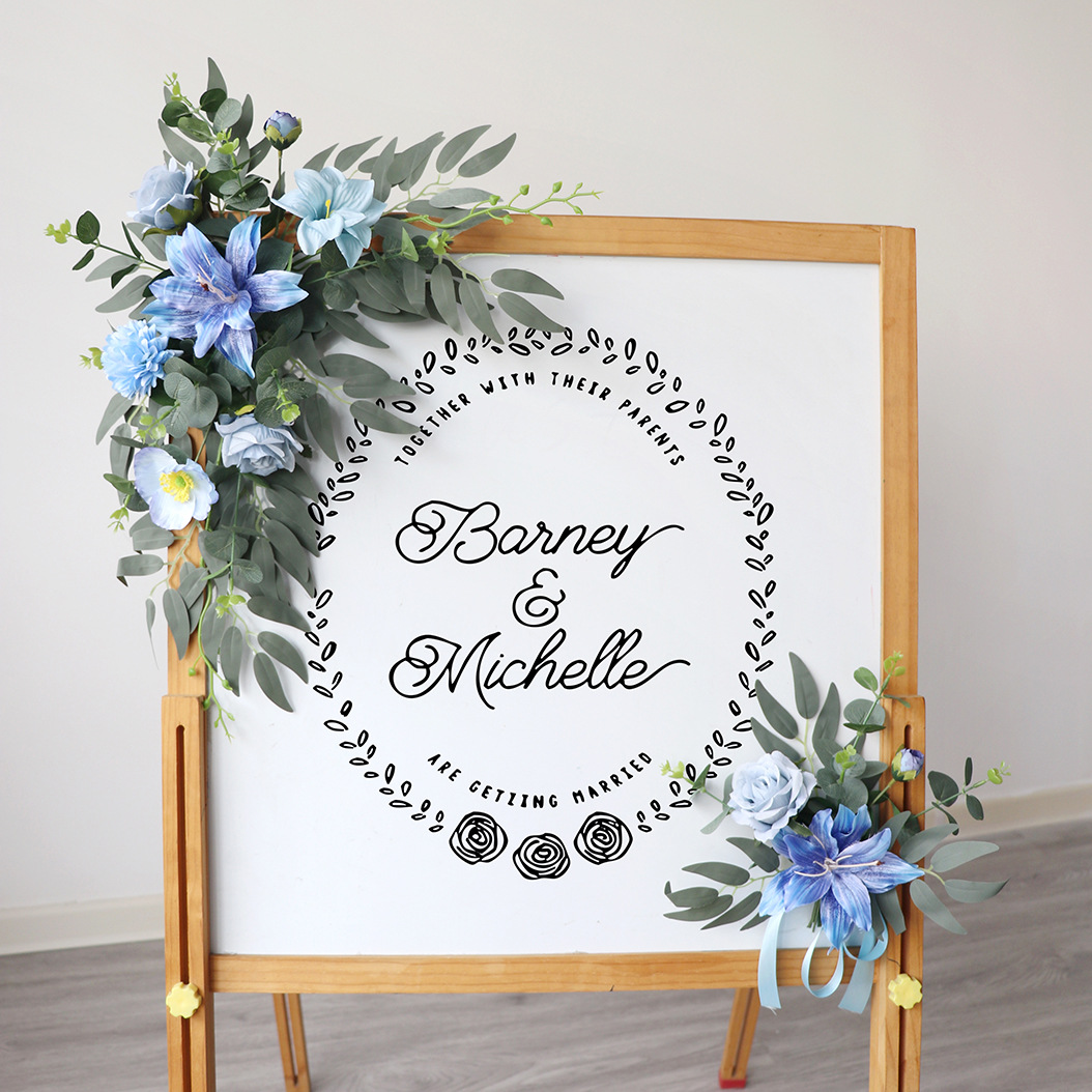 Yannew Country Wedding Welcome - đánh giá và giá Eucalyptus Preserved