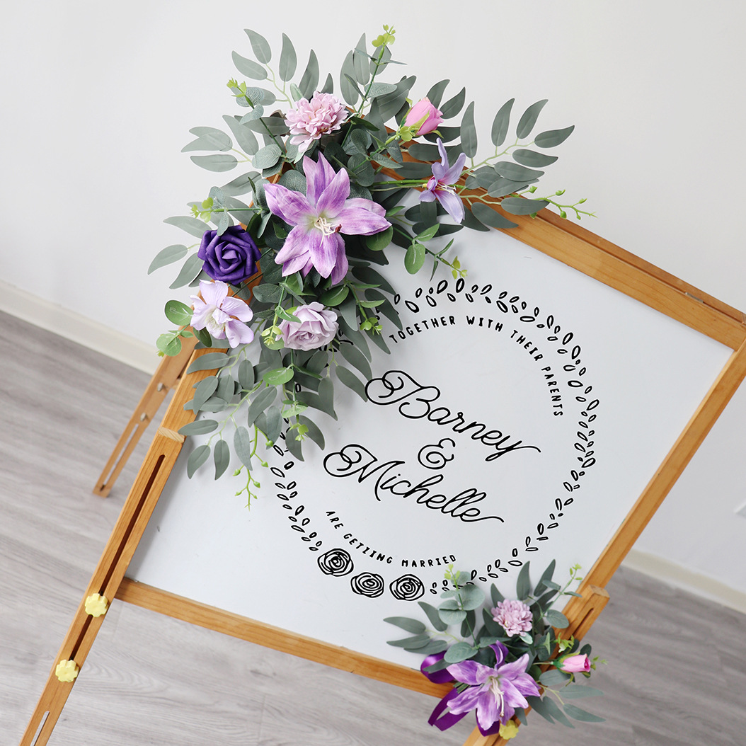 Yannew Country Wedding Welcome - đánh giá và giá Eucalyptus Preserved