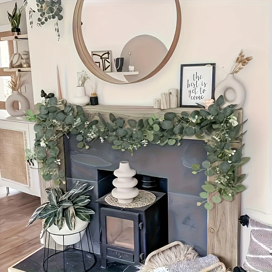 Artificial Eucalyptus Wreath F - đánh giá và giá Eucalyptus Preserved