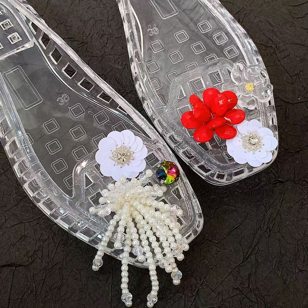 Jelly Crystal Shoes for Women, - đánh giá và giá Supply Florist