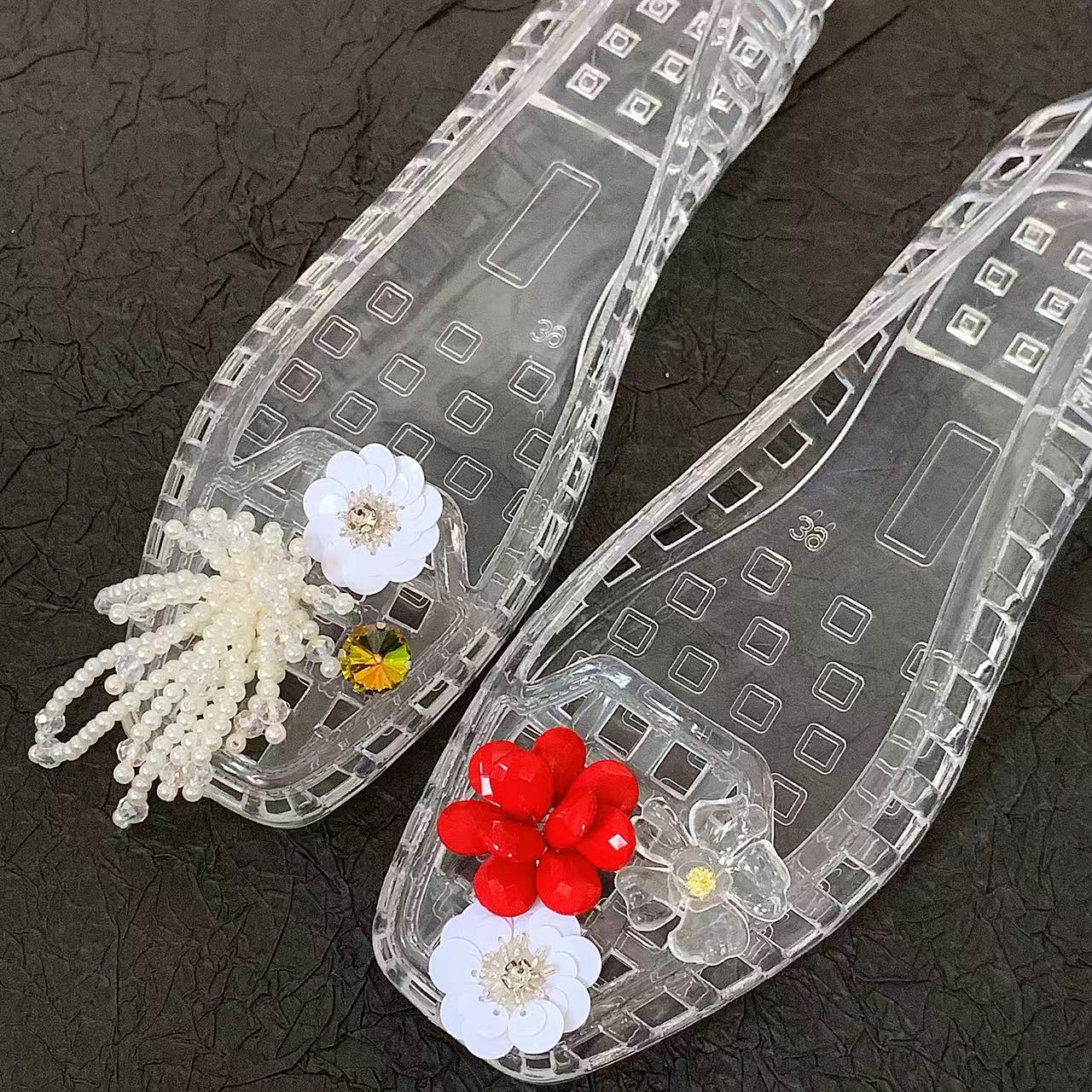 Jelly Crystal Shoes for Women, - đánh giá và giá Supply Florist