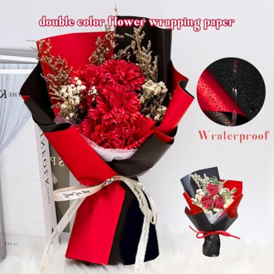 20 Sheets Flower Wrapping Pape - đánh giá và giá Supply Florist