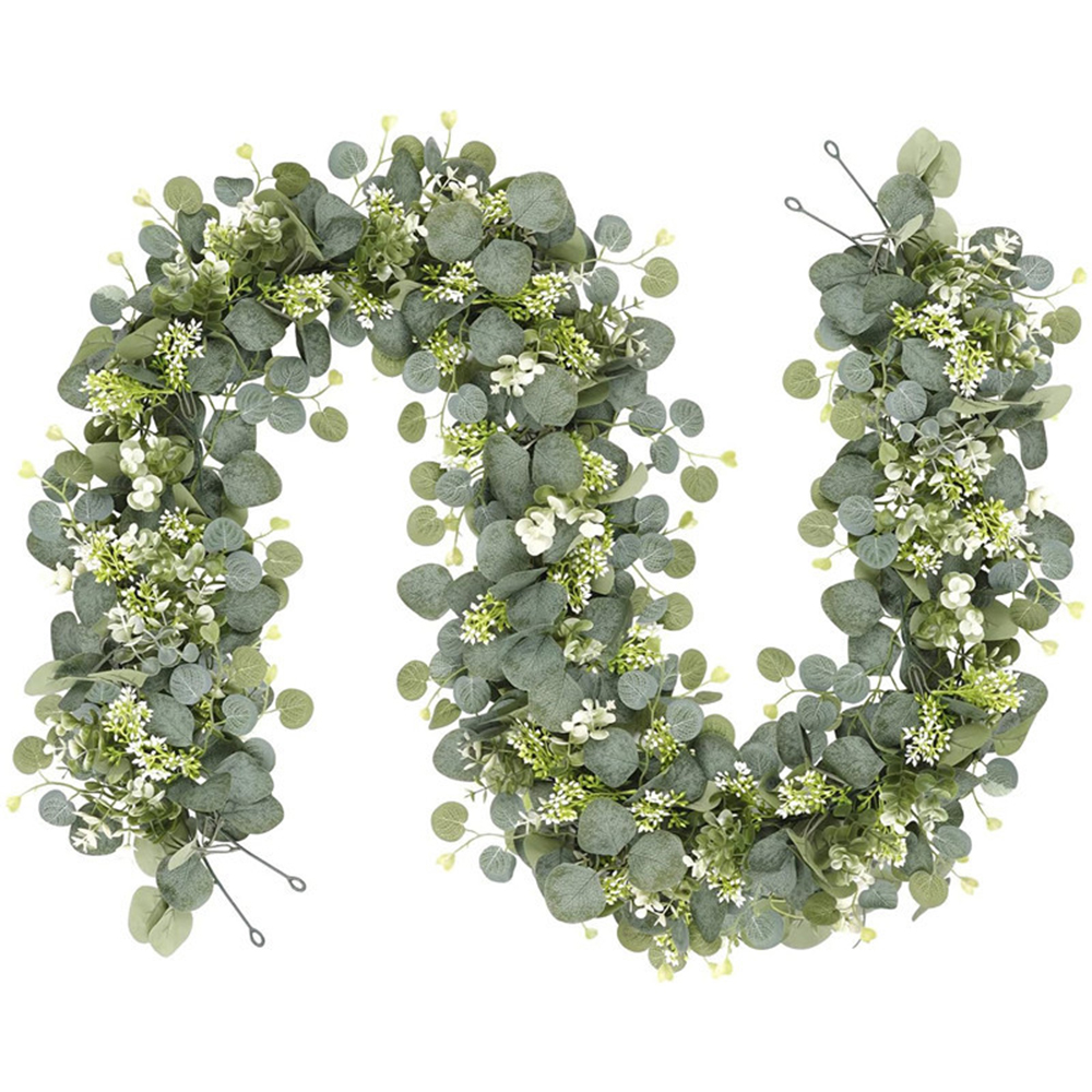 Artificial Eucalyptus Garland  - đánh giá và giá Eucalyptus Preserved