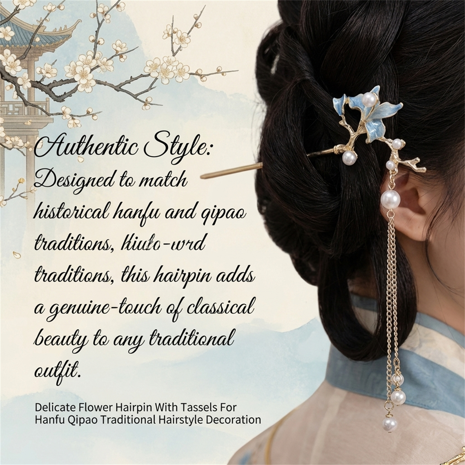 New Chinese Style Antique Hair - đánh giá và giá Supply Florist