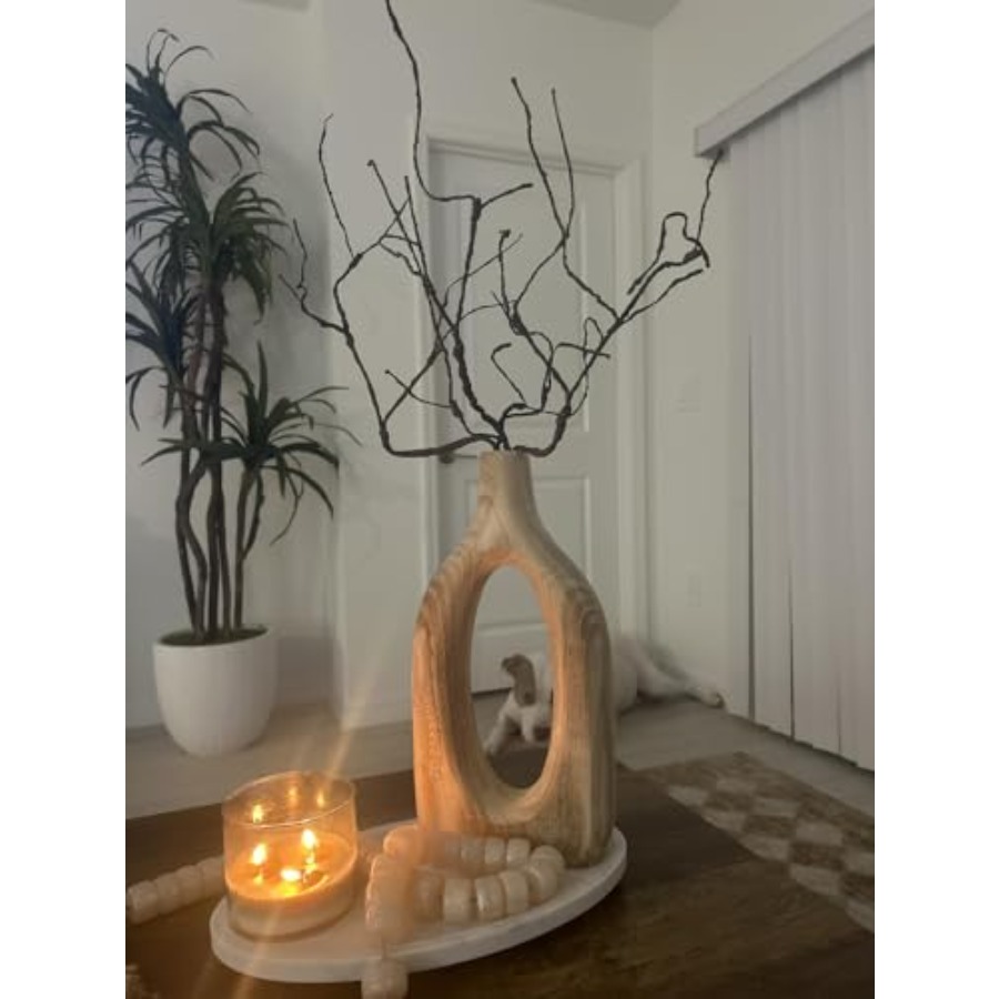 5PCS Artificial Lifelike Curly - đánh giá và giá Branch Curly Willow